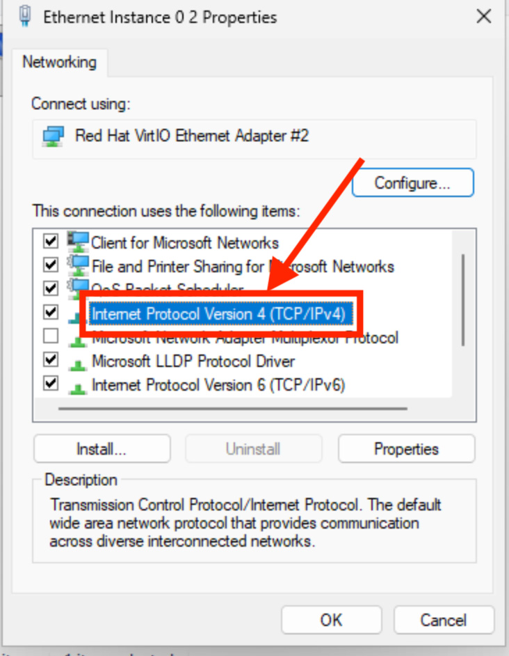 IP adicional Windows