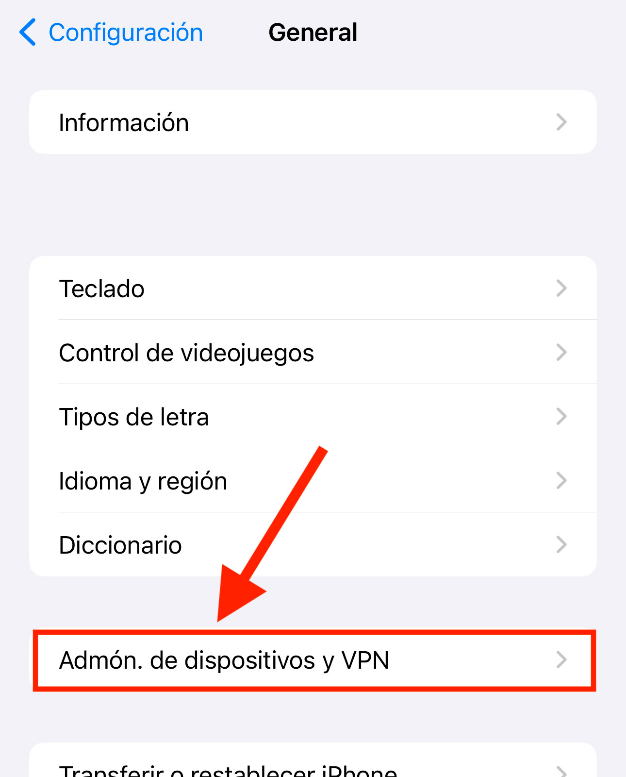 Configurar Correo en iOS