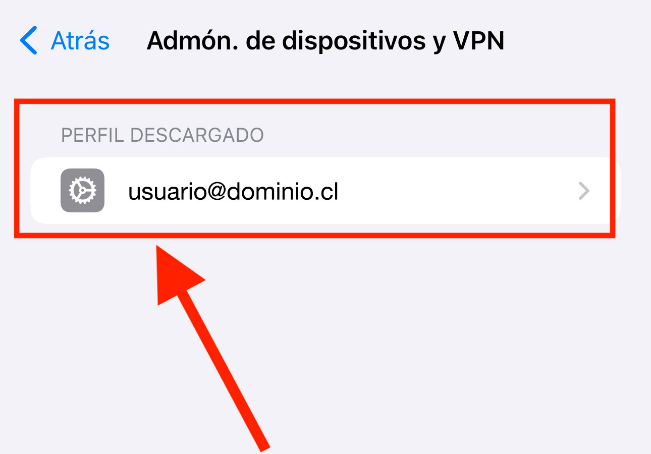 Configurar Correo en iOS