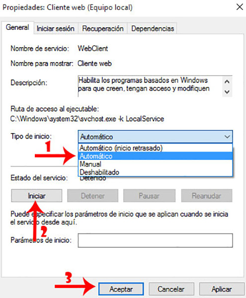 WebDAV Windows 10 Afro Cloud